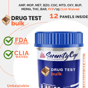 12 panel drug Test Cup with pcp