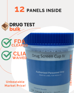 12 panel test cup with TCA FDA cleared