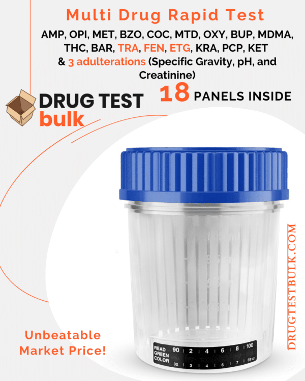 test kit - 18-Panel Drug Testing Screen with Adulterants