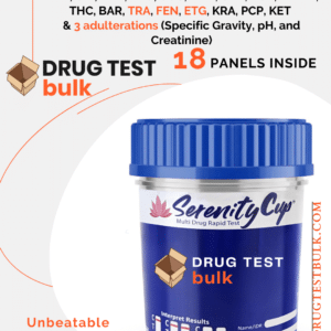 18-Panel Drug Screen Cup with Adulterants