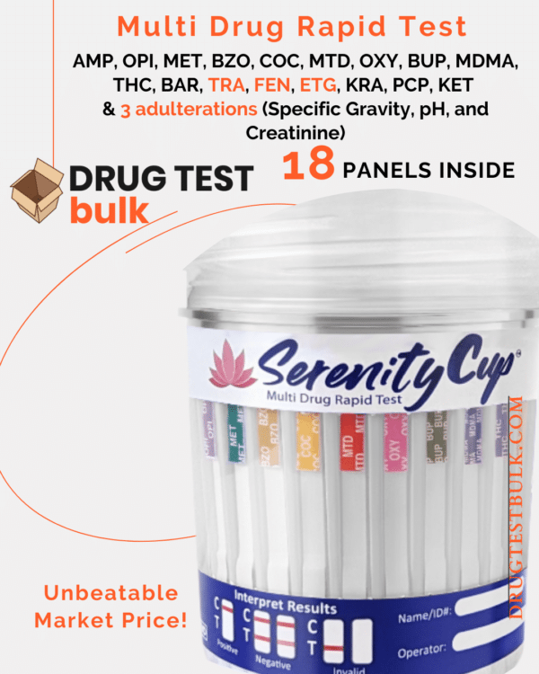 18-Panel Drug Screen Cup