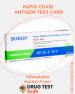 Rapid Covid Antigen Test Card