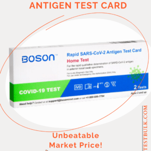 Rapid Covid Antigen Test Card