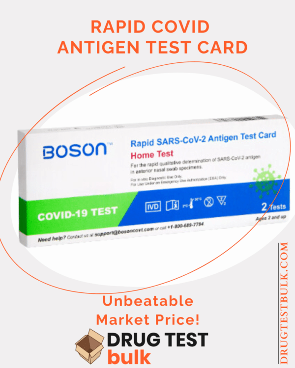 Rapid Covid Antigen Test Card