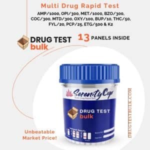 13 PANEL DRUG TEST CUP With K2