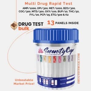 13 PANEL DRUG TEST CUP With K2